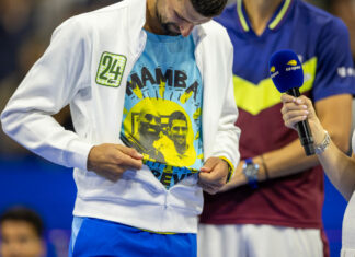 Novak Djokovic Honors Kobe Bryant In Speech After US Open Win