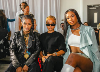 Kimora Lee Simmons And Jeannie Mai Attend Phillip Lim Show
