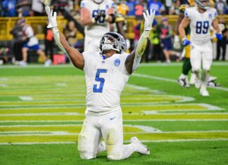 David Montgomery, Lions run past Packers on ‘Thursday Night’