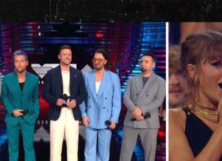 *NSYNC Reunites on VMA Stage, Taylor Swift Gushes Over Boy Band