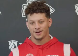 Patrick Mahomes Says He Met Taylor Swift At Travis Kelce's Party