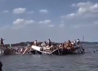 Pier Collapses and Dozens of U. of Wisconsin Students Fall Into Lake