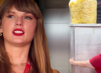 Taylor Swift Fans Think She Left Kelce Suite At Chiefs Game In Popcorn Carrier