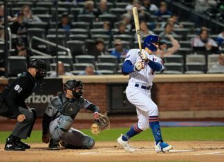 Mets’ Brandon Nimmo exits with shoulder injury, season likely over