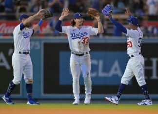 Dodgers are team of year