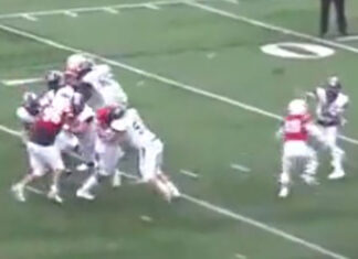 Haley Van Voorhis becomes first non-kicker to play in college football game