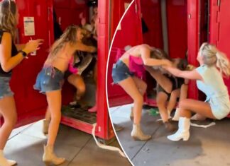 Women get in porta-potty brawl at Morgan Wallen concert