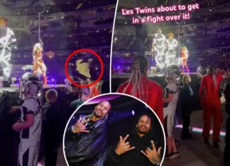 Beyoncé’s dancers rush to protect singer after fan throws object onstage