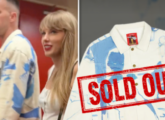 Travis Kelce's '1989' Denim Jacket From Taylor Swift Spotting Sells Out