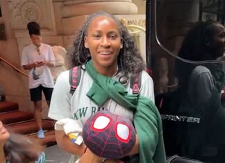 US Open Winner Coco Gauff All Smiles After Big Win, Celebrating With 'Sleep'