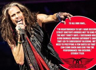 Aerosmith postpones multiple dates of final tour after Steven Tyler suffers ‘vocal chord damage’