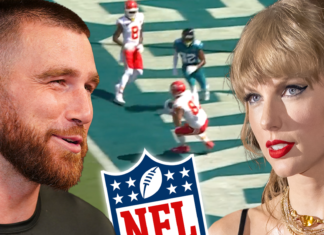 NFL Announcer Sneaks in Taylor Swift Reference on Travis Kelce Touchdown