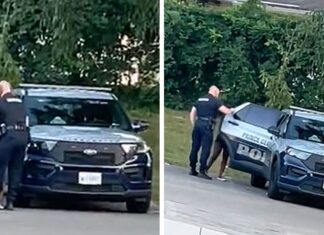 Maryland Cop Caught Allegedly Kissing Young Woman, Goes Into Car with Her