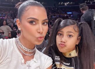 Kim Kardashian Proves North West’s New Painting Is a Stroke of Genius