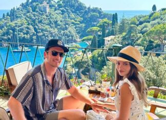 See Keleigh & Miles Teller Vacation With Julia Garner and Mark Foster