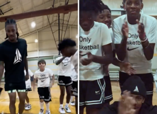 Ja Morant Surprises Kids In Memphis W/ Free Nike Kicks, Hoop Sesh