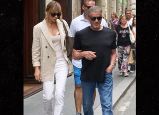 Sylvester Stallone Hit With Massive Swarm Of Fans While Out In Rome