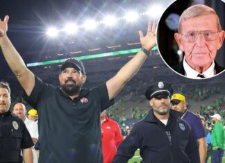 Ryan Day blasts Lou Holtz after Ohio State’s win over Notre Dame