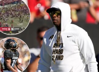 Deion Sanders, Colorado top rival Nebraska as fan rush field