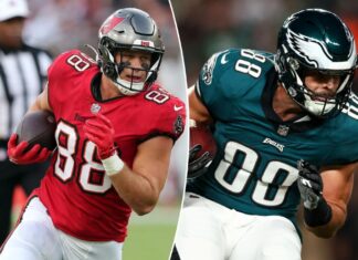 ‘Monday Night Football’ props, bets: Eagles-Buccaneers, Rams-Bengals