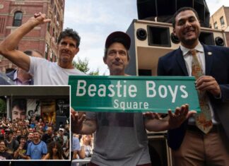 Beastie Boys celebrate renamed NYC intersection