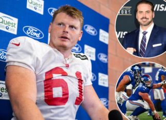 Shaun O’Hara ‘impressed’ with Giants’ John Michael Schmitz