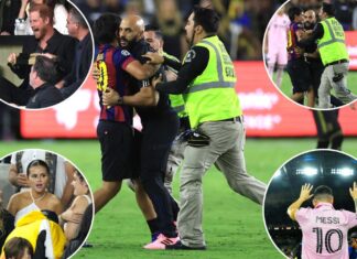Lionel Messi’s bodyguard confronts fan at Inter Miami-LAFC match