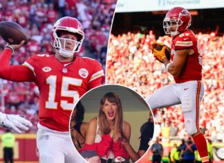 Patrick Mahomes made sure Travis Kelce scored TD for Taylor Swift