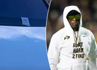 Deion Sanders gets parking ticket before big game against Oregon