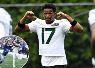 Jets receiver Garrett Wilson not ready to call himself a star