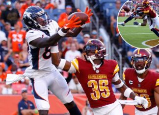Broncos’ Hail Mary touchdown can’t save them from loss to Commanders