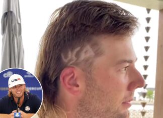 Sam Burns’ wild ‘USA’ haircut all the buzz at 2023 Ryder Cup