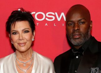 Kris Jenner Packs on the PDA With Corey Gamble During Summer Vacay