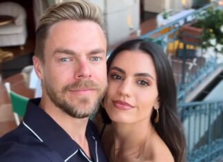 Derek Hough and Hayley Erbert Make a Splash on Honeymoon in Italy