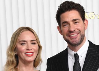 Emily Blunt and John Krasinski Bring Their 2 Daughters to U.S. Open