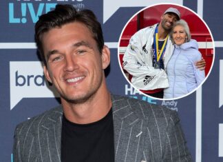 Tyler Cameron Reacts to Matt James' Mom Joining Golden Bachelor