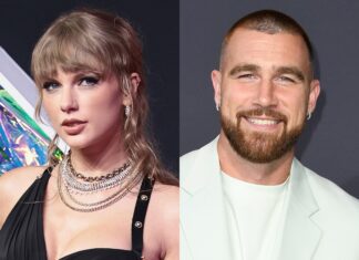 Taylor Swift Joins Travis Kelce's Mom at Kansas City Chiefs Game