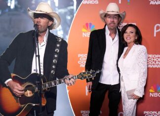 Toby Keith gives update on cancer battle as he returns to live TV at the People’s Choice Country Awards