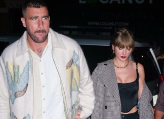 Taylor Swift & Travis Kelce Photographed Holding Hands at ‘SNL’ Afterparty