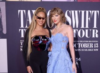 Beyoncé Supports Taylor Swift At ‘Eras’ Premiere, Shatters Internet