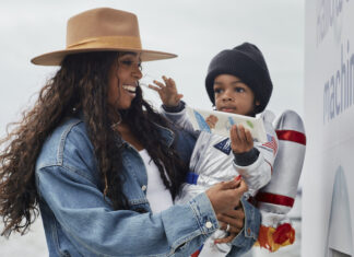 Kelly Rowland And Son Noah Attend Hallowclean Launch