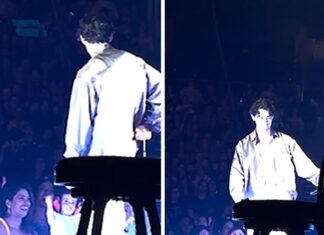 Joe Jonas Interacts with Priyanka Chopra, Niece Onstage After Sophie Unfollow