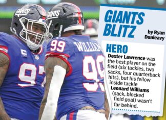 Heroes, zeros from Giants’ win vs. Commanders: Dexter Lawrence dominates