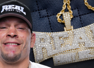Nate Diaz Gifts His Fighters Iced-Out Pendants, Welcome To The Crew!