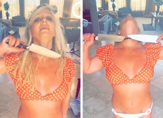 Britney Spears Dances With Knives Again in New Instagram Video