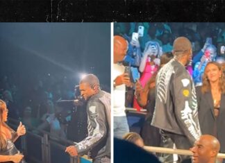 Usher Serenades Doja Cat, Jessica Alba at Vegas Residency Show