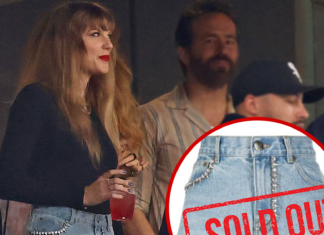 Taylor Swift's Shorts Worn To Travis Kelce's Game Sell Out Online