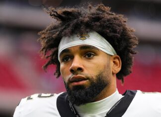NFL Star Chris Olave Arrested After Allegedly Going 70 In A 35 MPH Zone