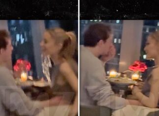 Ariana Grande Wines & Dines with Boyfriend Ethan Slater in NYC