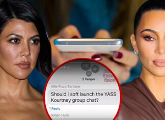 Kourtney Kardashian Shuts Down Kim's Group Chat Claim, Friends Back Her